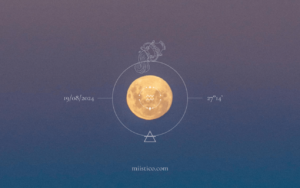 Luna llena en Acuario 2024