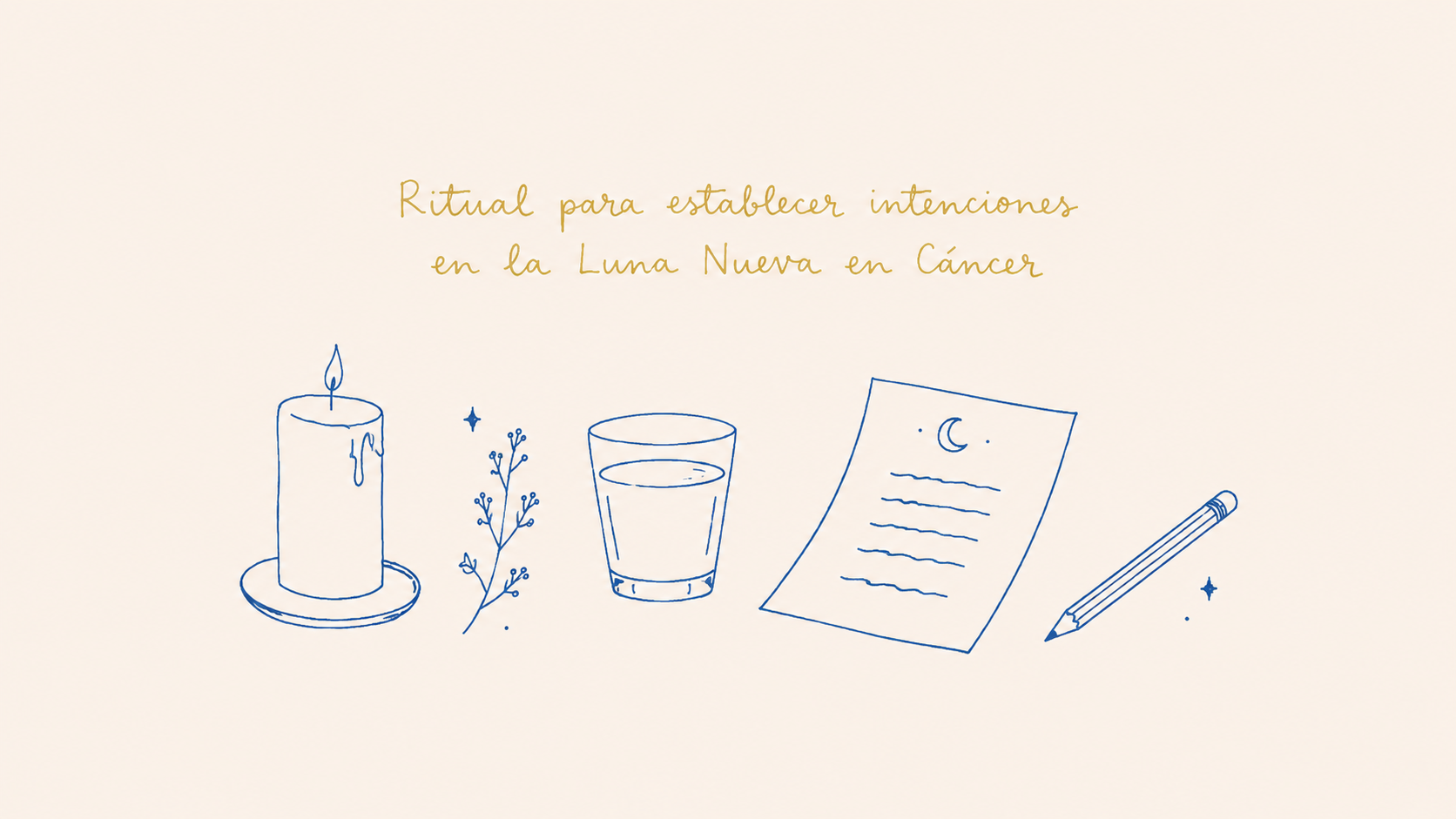 Luna Nueva en Cáncer - significado, energía y ritual para sembrar nuevas intenciones
