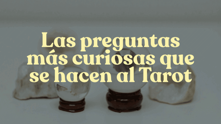 Las preguntas más curiosas que se hacen al Tarot